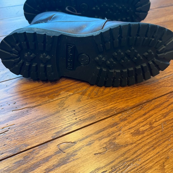 Timberland Brown Genuine Leather Lace Up Boots Style 81334 Women's Size 8 - Picture 3 of 5